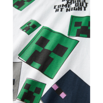 NAME IT T-shirt Julio Minecraft Bright White